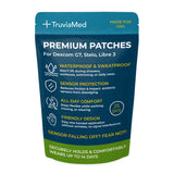 Premium Over Patches Waterproof Adhesive for Dexcom G7 Sensor, Stelo, Libre 3 – 25 Pack Pre-Cut Skin Grips, Patch CGM Covers, Overlay Grip Cover, Sensors Tape Stickers, Skingrip Glucose Guards (Sensor Not Included)
